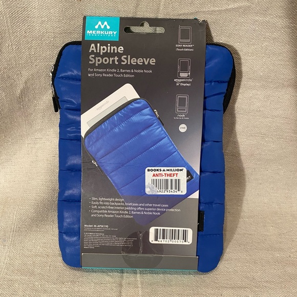 Alpine sports sleeve for Kindle 2, Sony Reader, or Nook tablets. - Picture 2 of 7